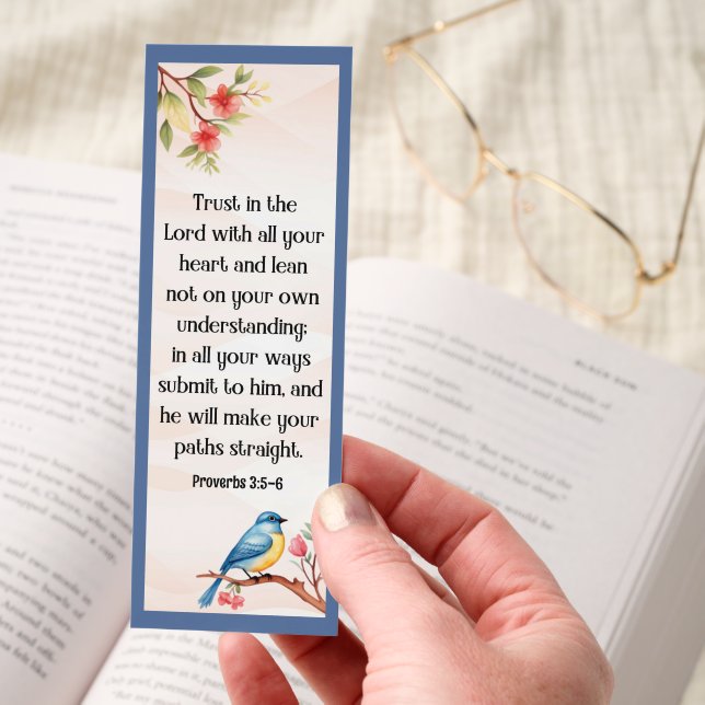 Bible Verse For Kids Bookmarks (Hand)