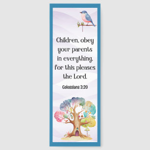 Bible Verse For Kids Bookmarks
