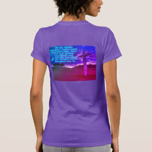 Bible verse from Philippians 2:14-15. T-Shirt