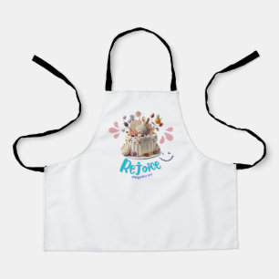 Bible verse Gift idea - Rejoice in the Lord Apron