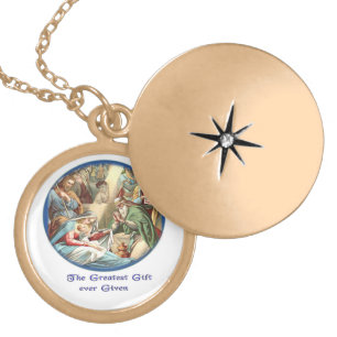 Bible Verse Gold Plated Necklace