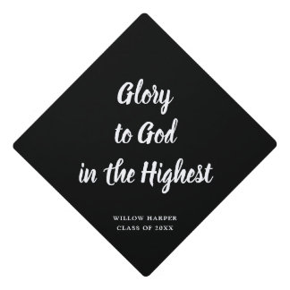 Bible Verse Graduation Cap Topper