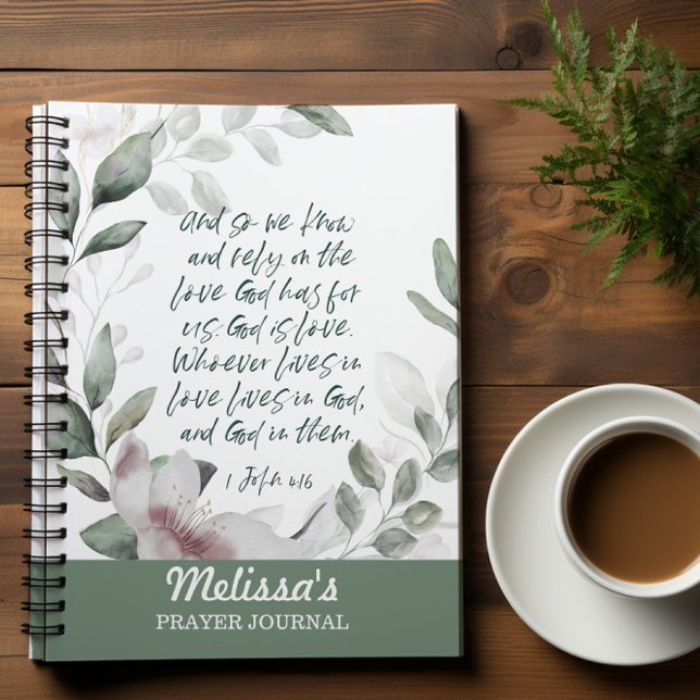 Bible Verse Greenery Spiral  Planner (Creator Uploaded)