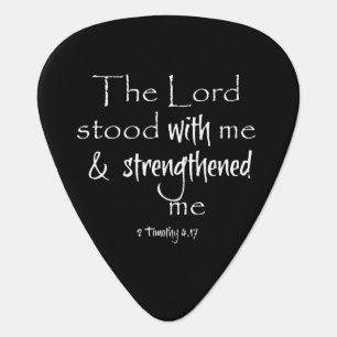 Bible Verse Guitar Pick