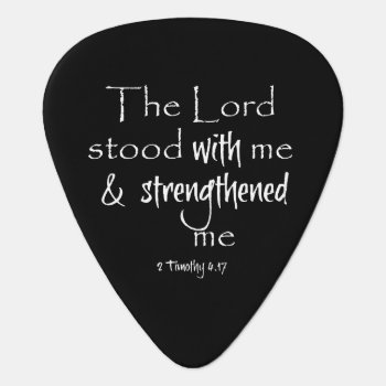 Bible Verse Guitar Pick by Christian_Quote at Zazzle