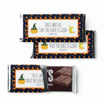 Bible Verse Halloween Candy Wrappers Hershey Bar Favors