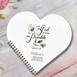 BIble Verse Heart Prayer journal