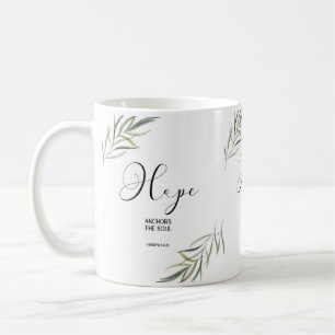 Bible verse Hebrews leaves scripture Coffee Mug