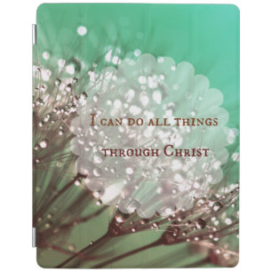 Bible Verse: I can do all things through Christ iPad Smart Cover