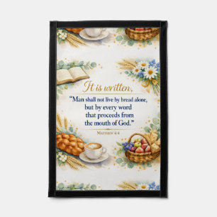 Bible Verse Inspirational Quote Encouragement, Art Pennant
