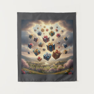 Bible Verse Inspired Tapestry