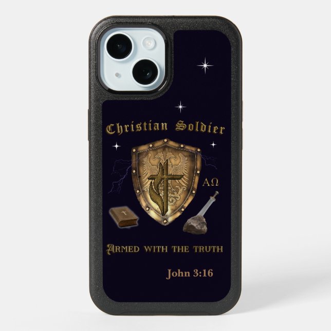 Bible Verse  iPhone 15 Case (Back)