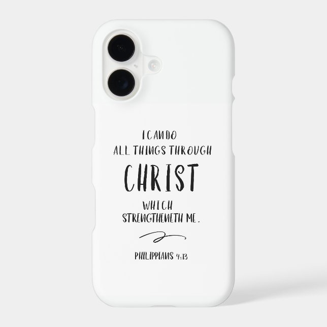 Bible verse iPhone / iPad case (Back)