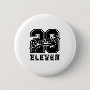 Bible Verse Jeremiah 29_11 Jersey Look Christian Button