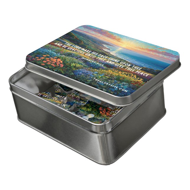 Bible Verse  Jigsaw Puzzle (Lid Open)