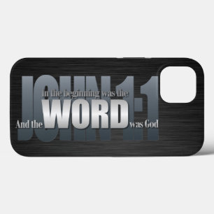 Bible Verse - John 1:1 iPhone 13 Case