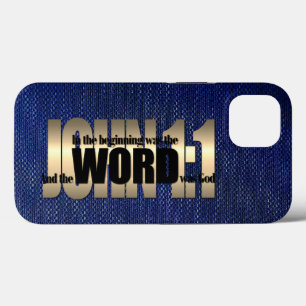 Bible Verse - John 1:1 iPhone 13 Case