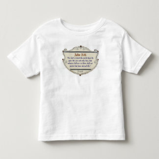 Bible Verse John 3:16 Shield Toddler's Tee Shirt
