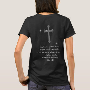 Bible Verse John 3:16 T-Shirt
