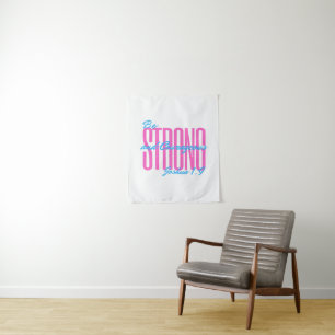 Bible verse Joshua 1:9 Tapestry