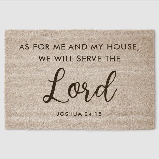 Bible Verse Joshua 24:15 Serve The Lord 