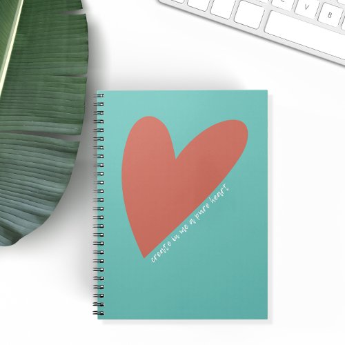 Bible Verse Journal Christian Scripture Heart Notebook