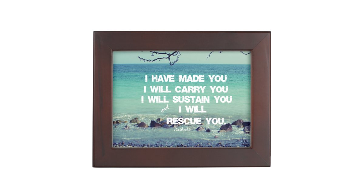 Bible Verse Keepsake Box