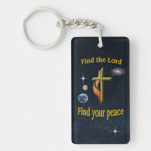 Bible verse keychain