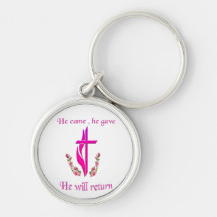Bible verse keychain