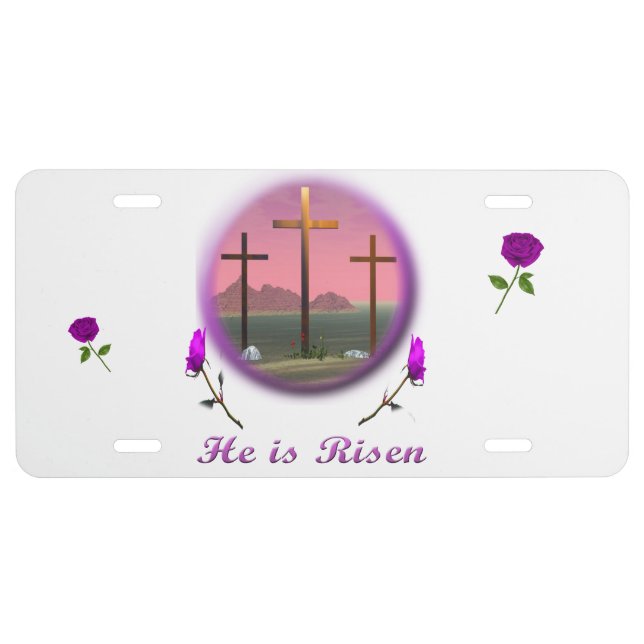 Bible verse license plate (Front)
