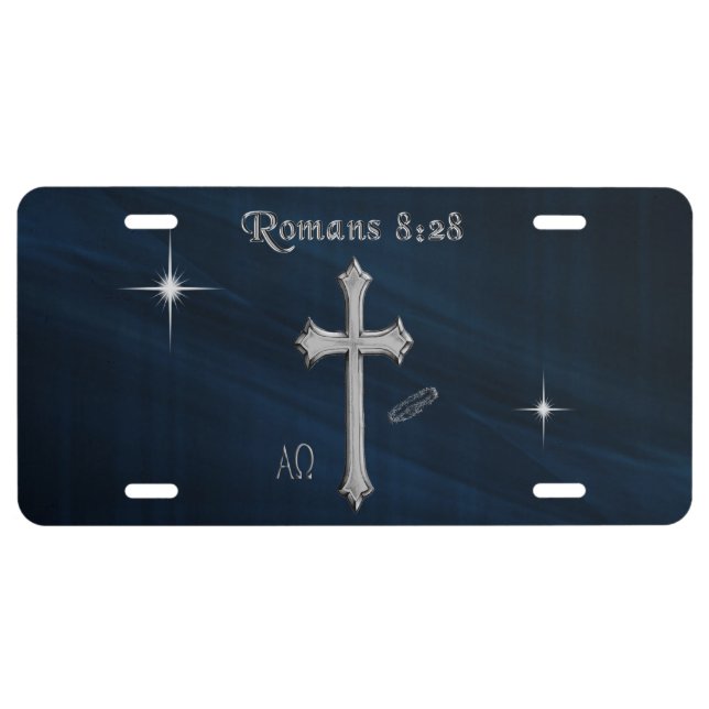 Bible verse license plate (Front)