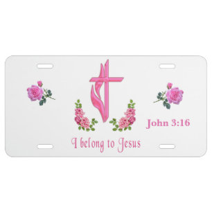 Bible Verse License Plate