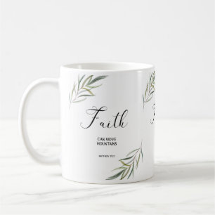 Bible verse Matthew leaves scripture Coffee Mug