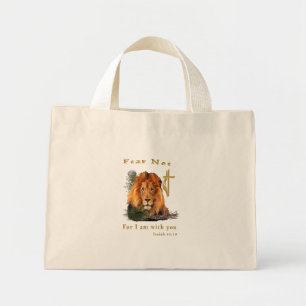 Bible verse mini tote bag
