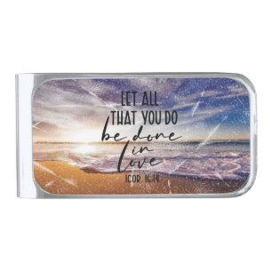 Bible Verse Money Clip