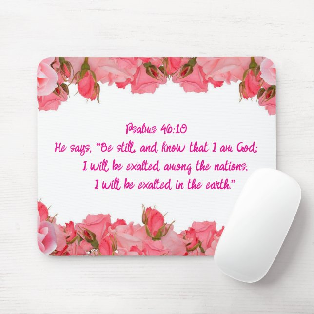 Bible Verse  Mouse Pad (With Mouse)