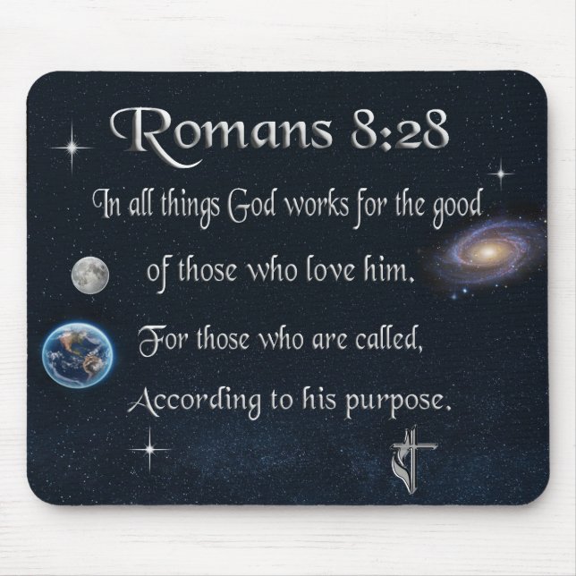 Bible verse mouse pad (Front)