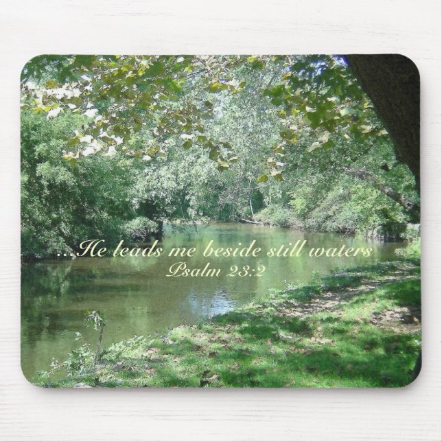 Bible Verse Mouse Pad (Front)