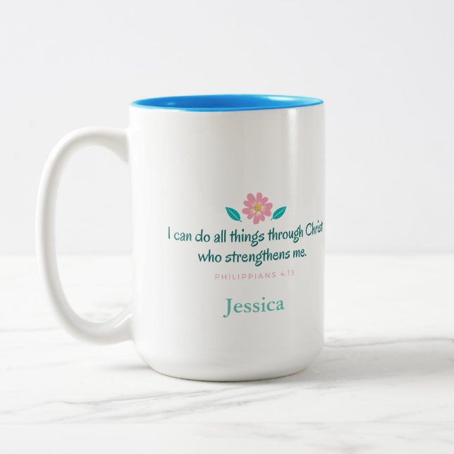 Bible Verse Mug (Left)