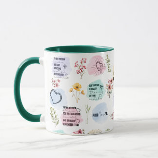 Bible verse mug, daily Bible cup for gift