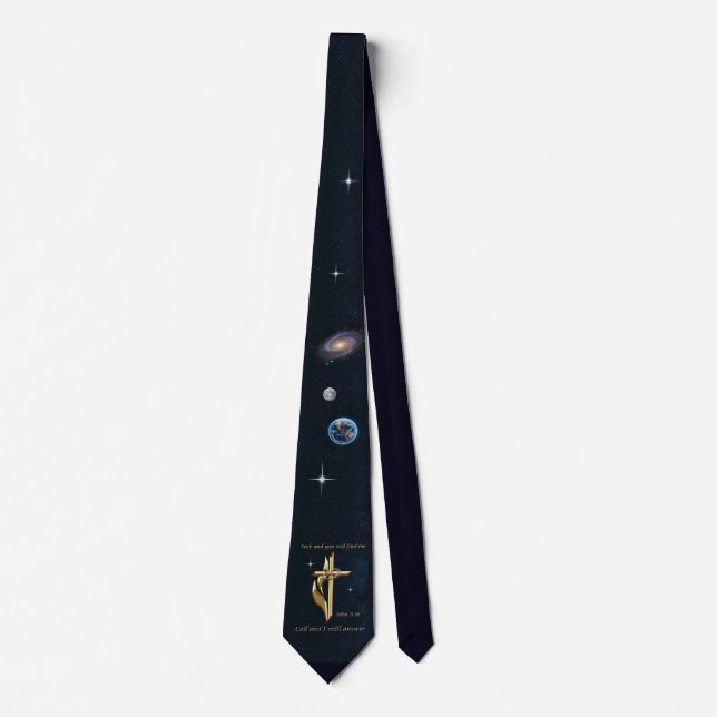 Bible verse neck tie (Front)