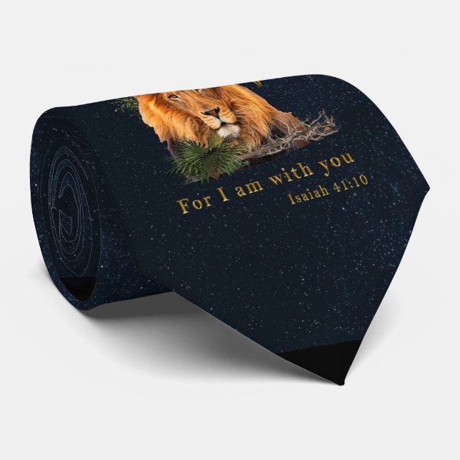 Bible verse neck tie (Rolled)