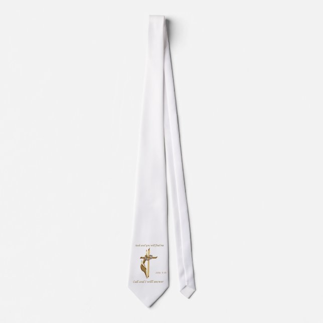 Bible verse neck tie (Front)
