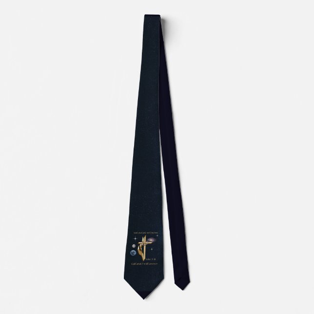 Bible verse neck tie (Front)