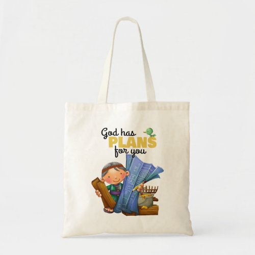 Bible verse Noah cloth bag