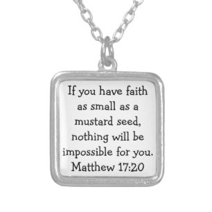 Bible Verse on Healing Necklace