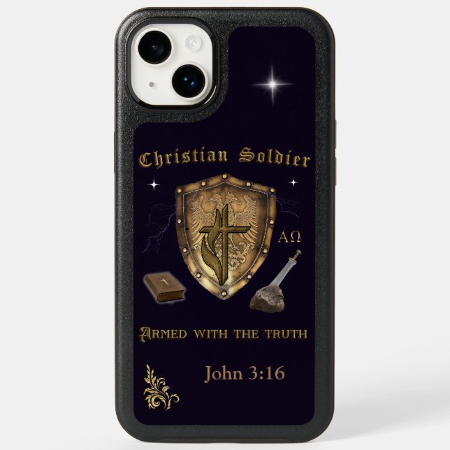 Bible Verse  Otterbox iPhone Case (Back)
