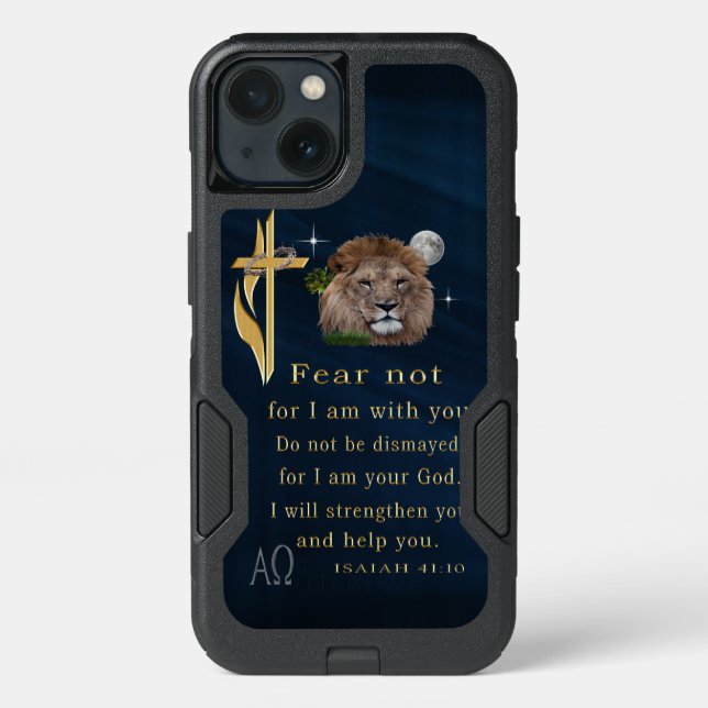 Bible Verse Otterbox iPhone Case (Back)
