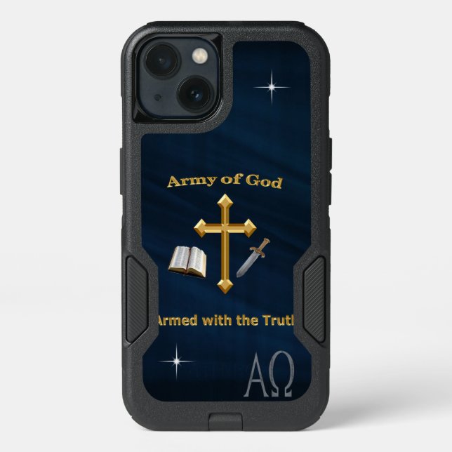 Bible Verse Otterbox iPhone Case (Back)