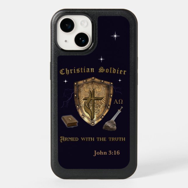 Bible Verse  Otterbox iPhone Case (Back)